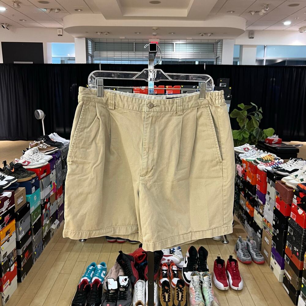 Eddie Bauer Khaki Chino Short Sz 35